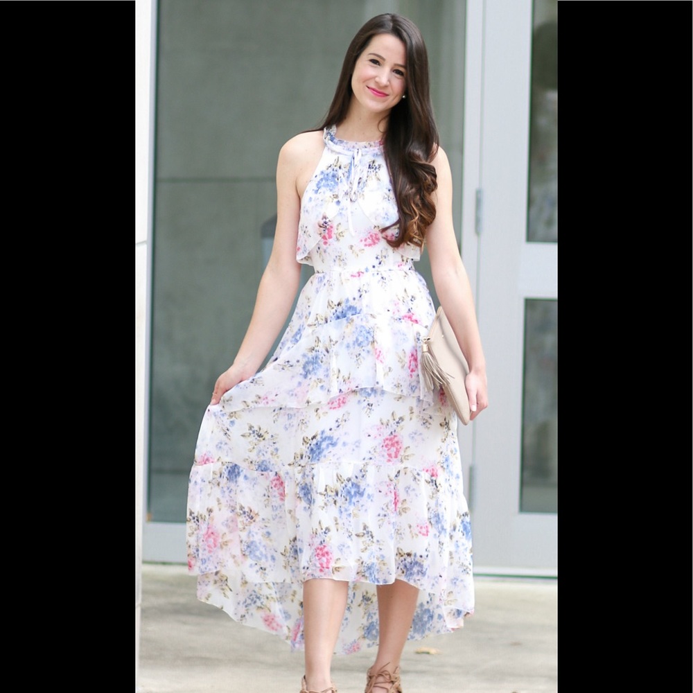 After Market
Floral Maxi Dress, Pink Floral, L